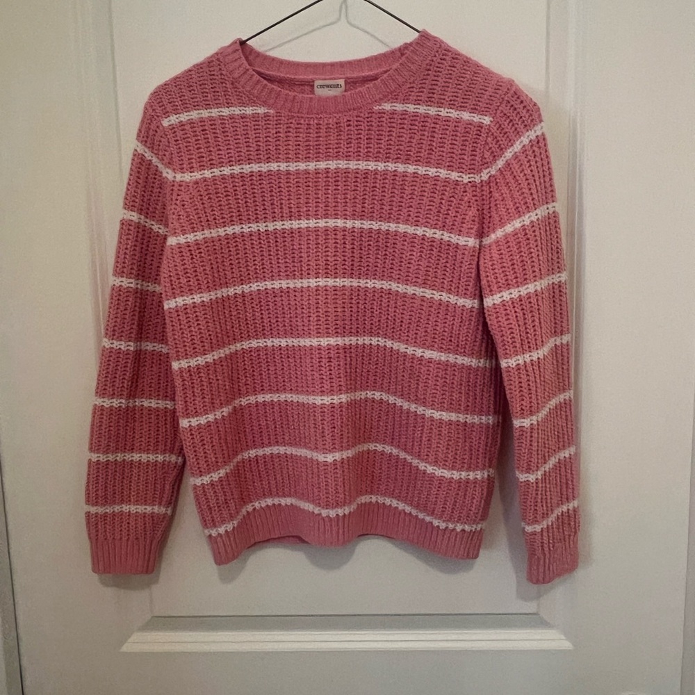 Pink Striped Sweater